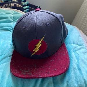 The Flash snap back hat